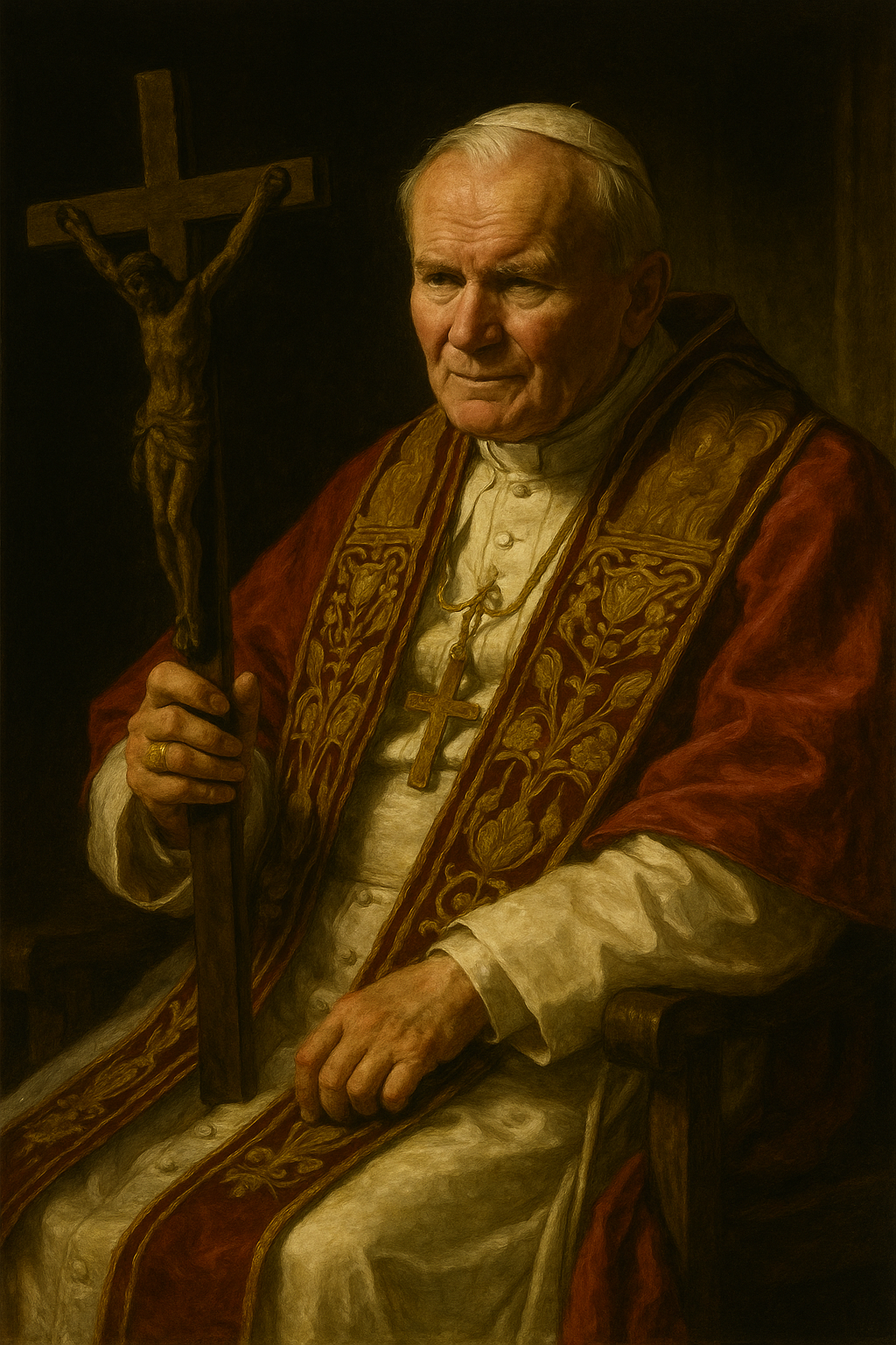 Pope Saint John Paul II on his final years, giving witness through suffering and faith